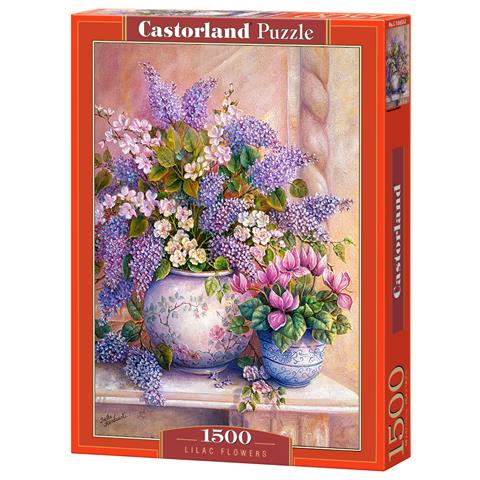 Puzzle 1500  Kwiaty bzu lilac flowers