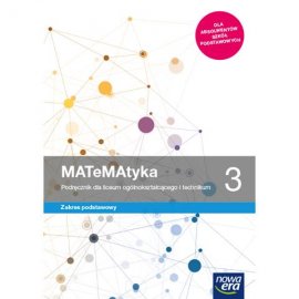 Matematyka 3 podręcznik  liceum i technikum zakres podstawowy
